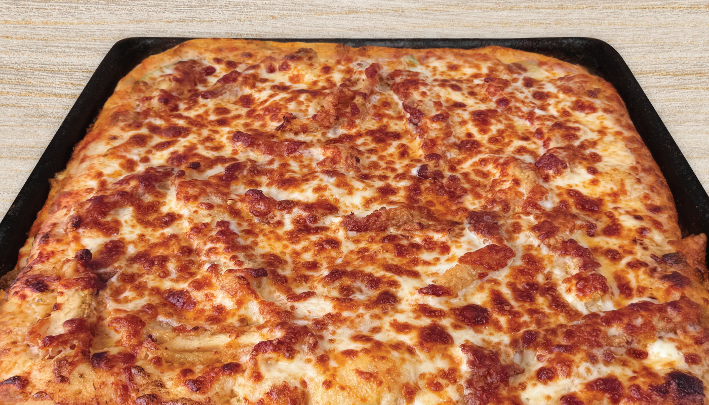 Spicy Ranch Chicken Pizza image